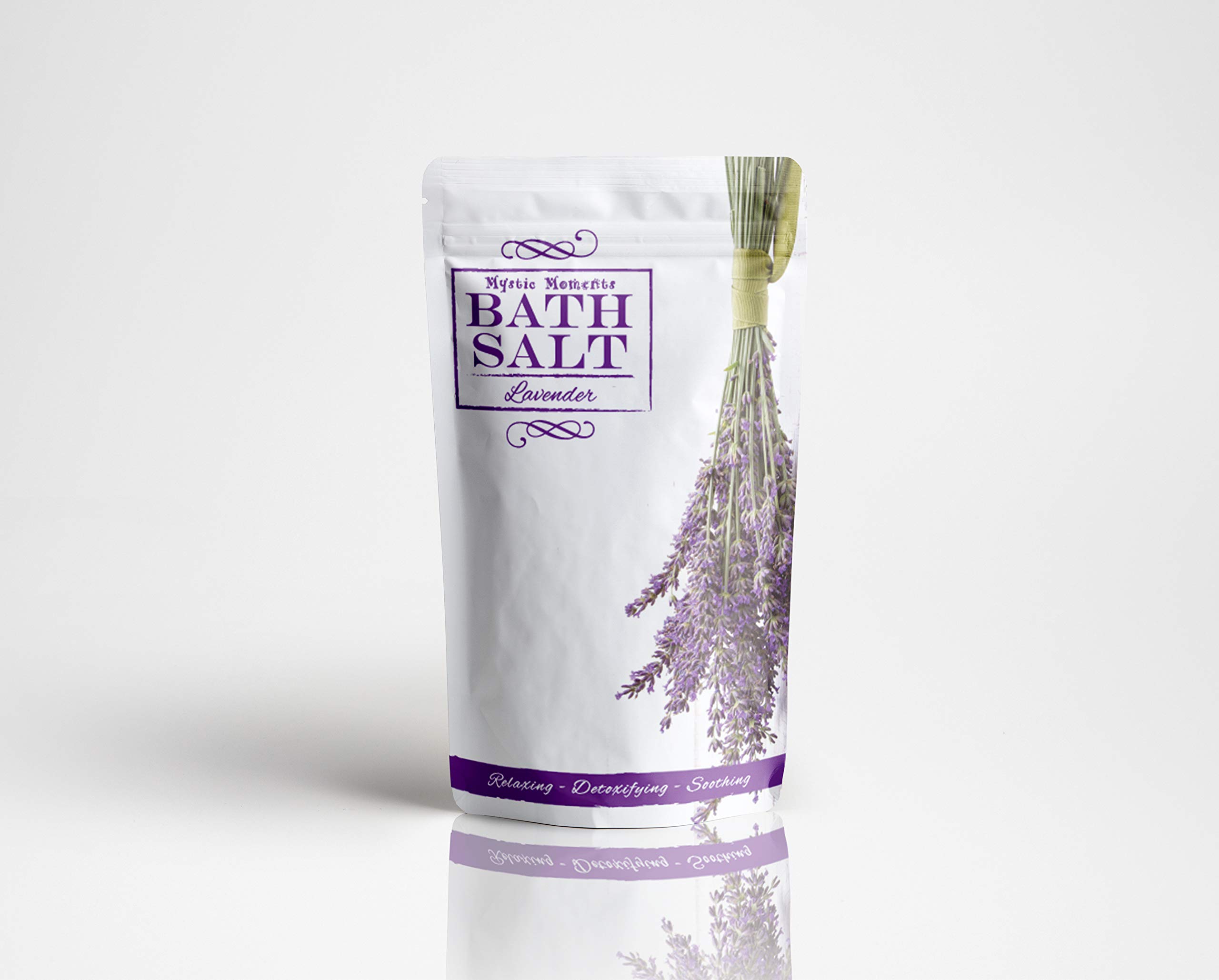 Relaxing Lavender Bath Salts - 250g for Stress Relief & Muscle Relaxation - Perfect for Spa Nights & Self-Care Rituals