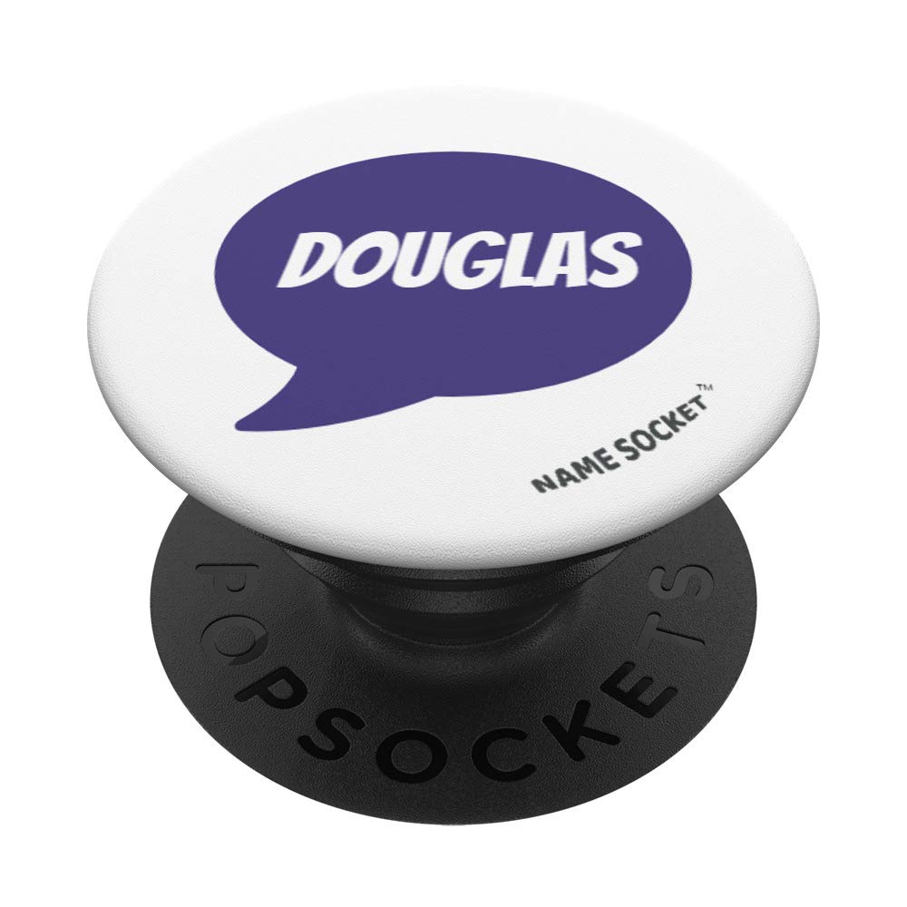 NameSocket Douglas PopSockets - Expandable Phone Grip & Stand for iPhone, Samsung, Tablets - Perfect for Gaming, Selfies, and Hands-Free Viewing