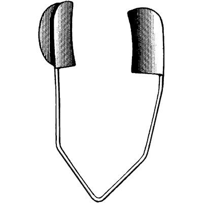 Barraquer Wire Speculum Solid 10mm for Pediatric Eye Surgery - Ideal for Child Ophthalmology Procedures and Eye Exams
