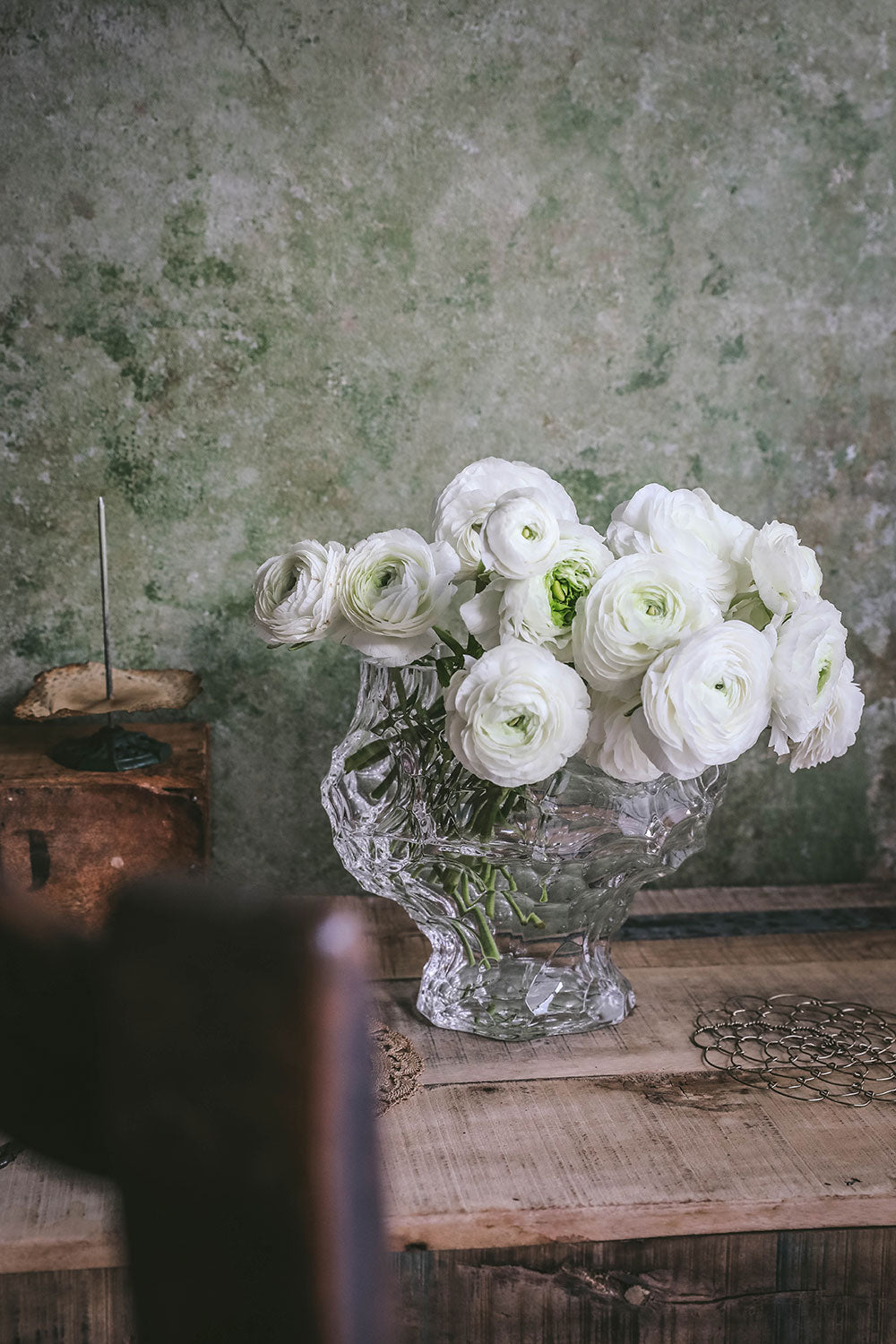Handcrafted Heirloom Glass Vase - Elegant Floral Centerpiece for Weddings, Home Decor & Gift Giving