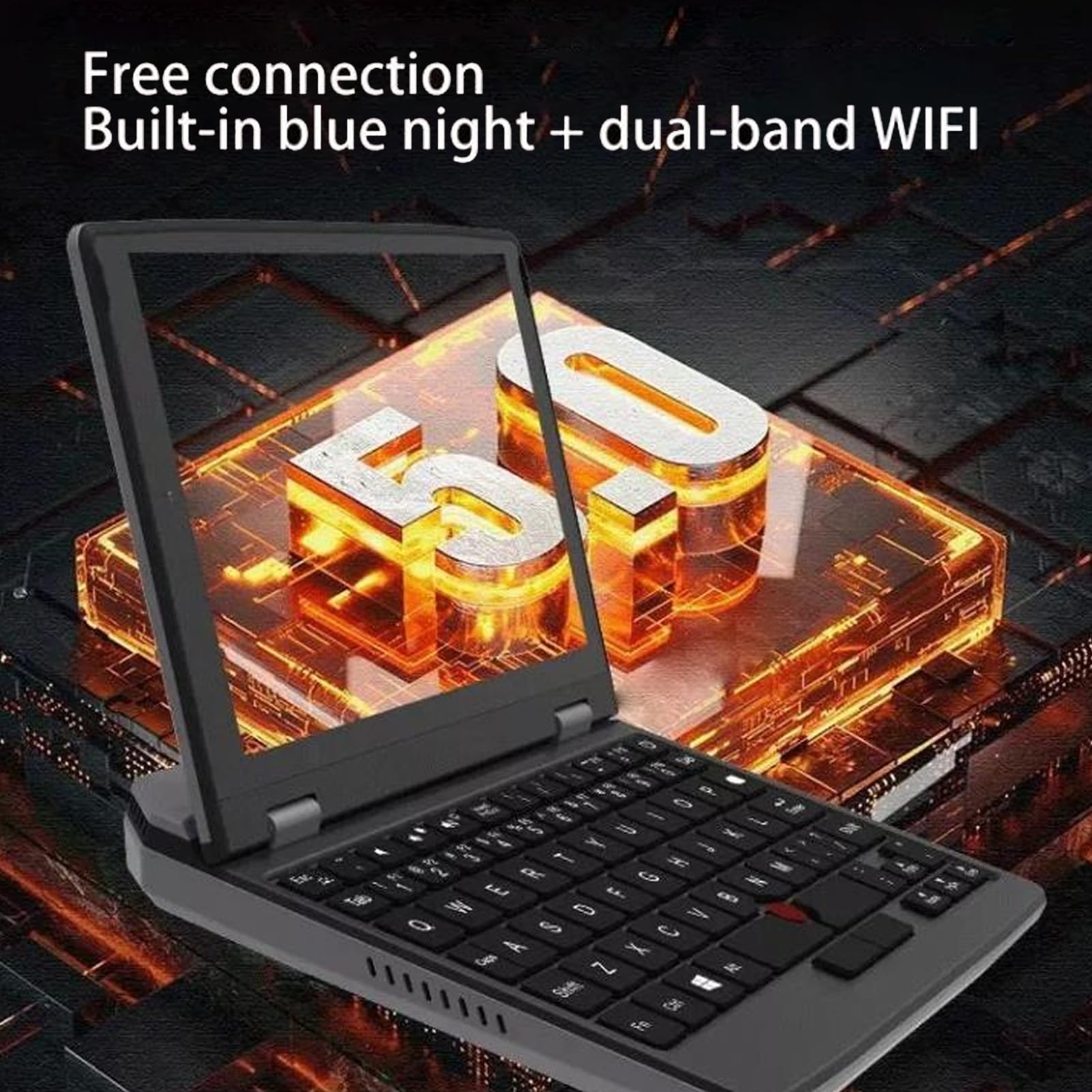 MENDUNER 7.0 Inch Gaming PC - Windows 11 Pro, J4115 Processor, 12GB RAM, Touch Screen Handheld Laptop, Ultralight Design, EU Plug - Perfect for Portable Gaming and On-the-Go Productivity