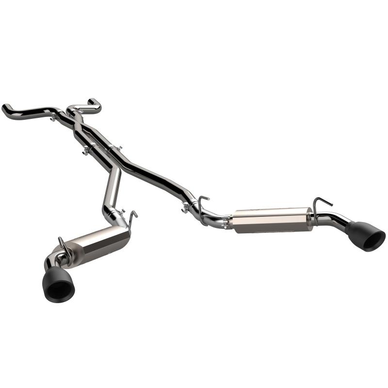 2014-2015 Chevrolet Camaro SS 6.2L Performance Exhaust System with QTP AR3 Cat-Back & Black Tips - Upgrade Your Muscle Car Sound for Street Racing & Show Car Events