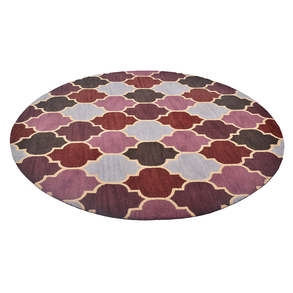 Prismatix Hand Tufted Rug - Soft Modern Area Rug for Living Room, Bedroom, Nursery - Non-Slip Eco-Friendly Home Decor Carpet