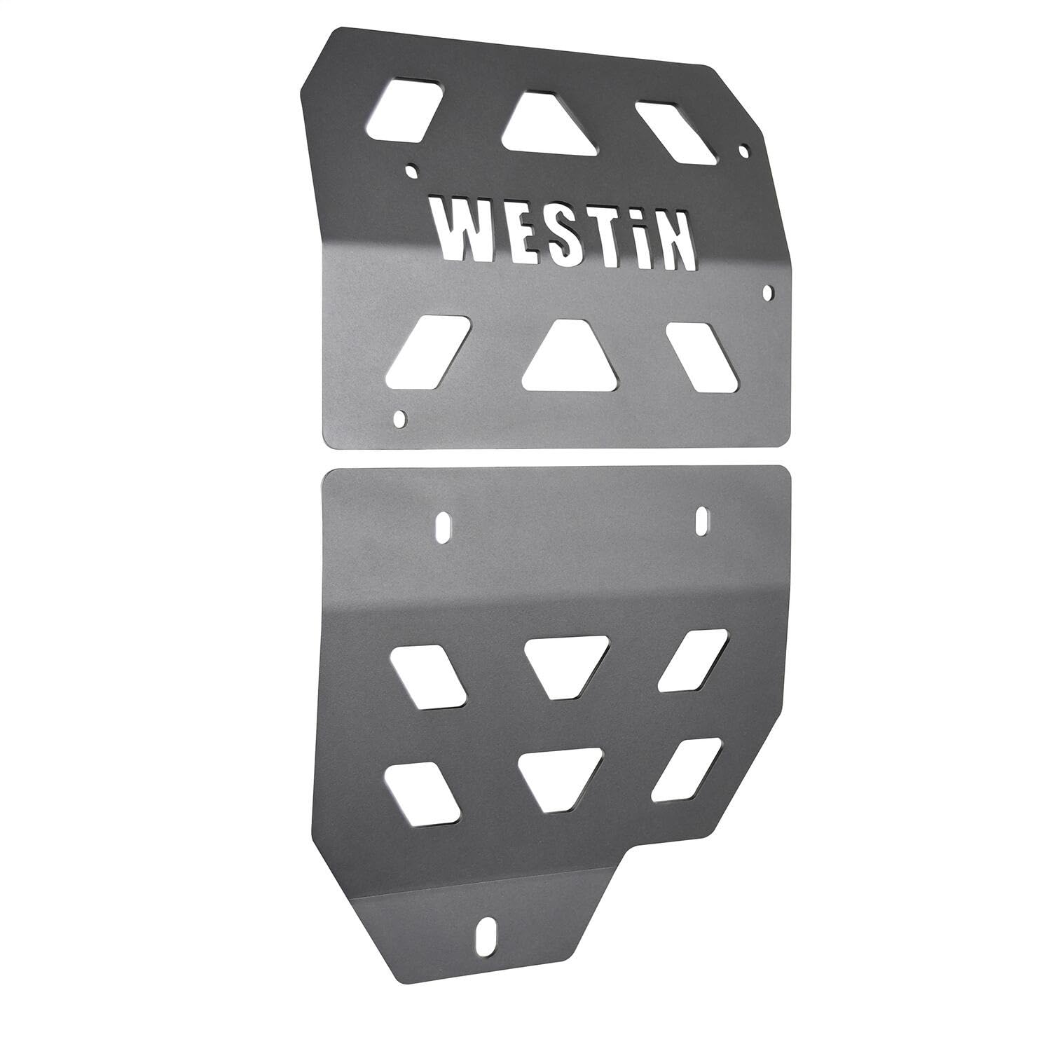 Westin 42-21075 Transmission Pan Skid Plate for 2018-2024 Jeep Wrangler JL (Excludes Diesel, Manual Transmission, Turbo & 4xe Models) - Heavy-Duty Off-Road Protection for Rock Crawling & Trail Adventures