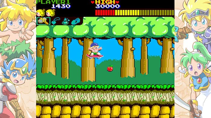 Wonder Boy Anniversary Collection for Nintendo Switch - Classic Retro Game Bundle for Family & Kids Gaming Fun