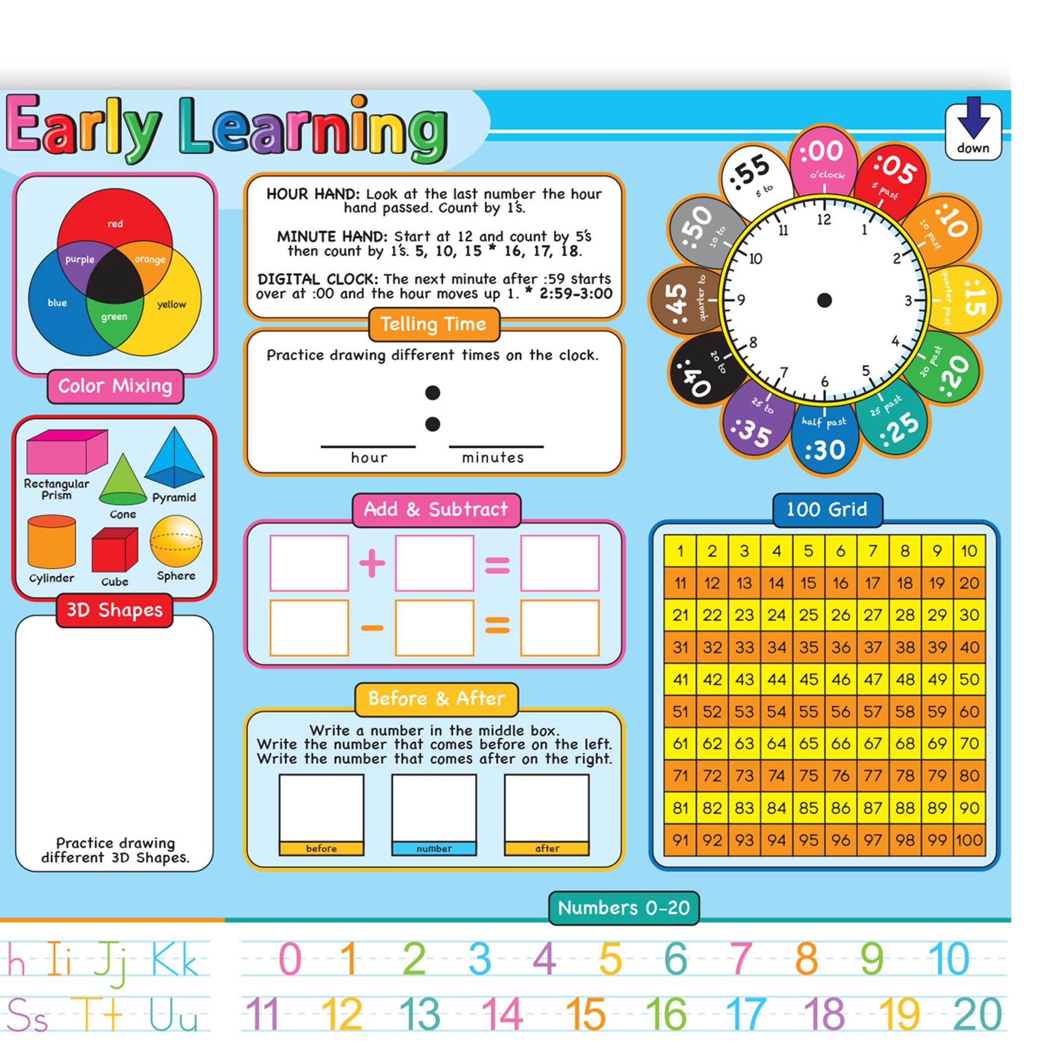 Smart Poly Learning Placemat for Early Education - 13