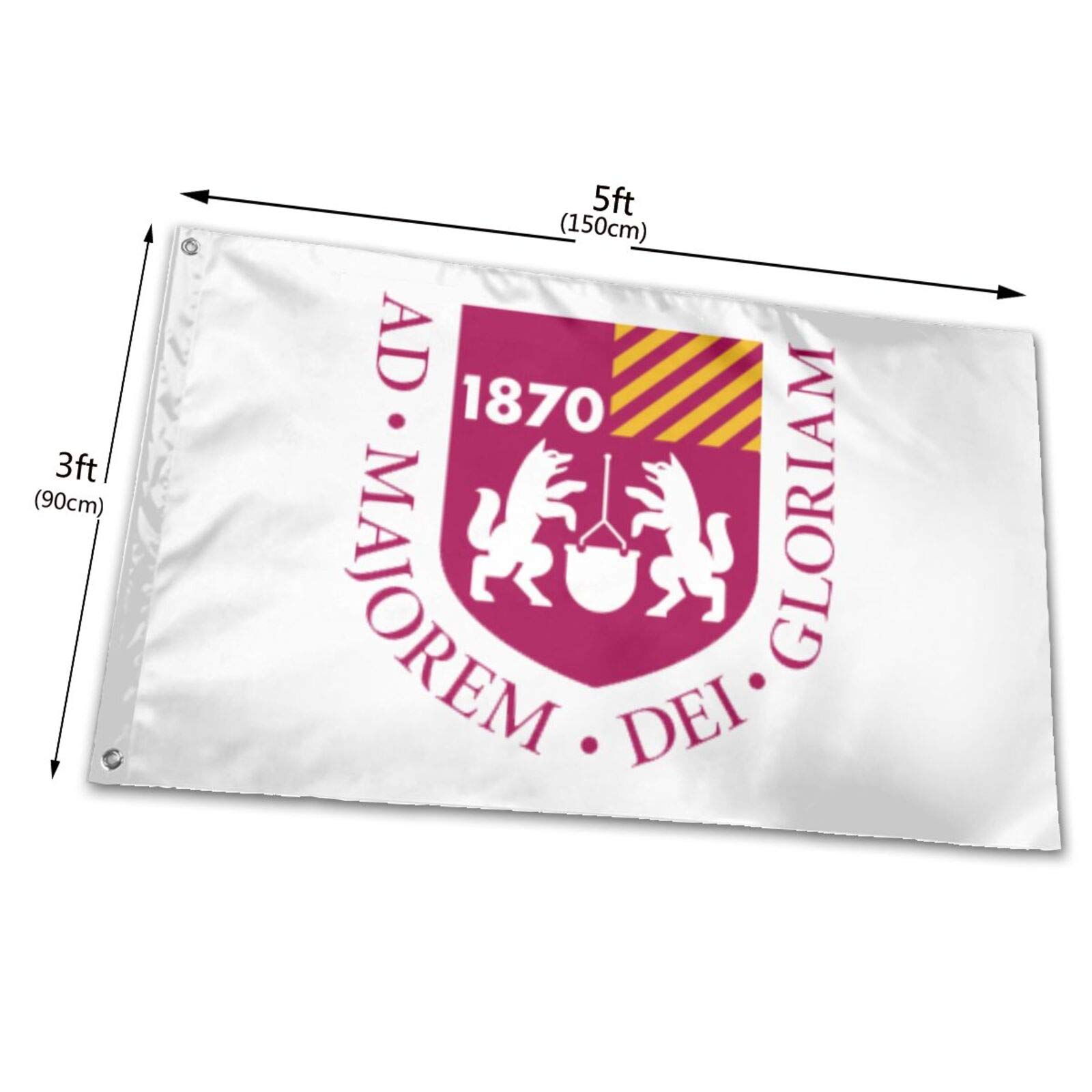Loyola Chicago Flag 3x5ft Double-Sided - Indoor/Outdoor Polyester Banner for Home & Campus Decor