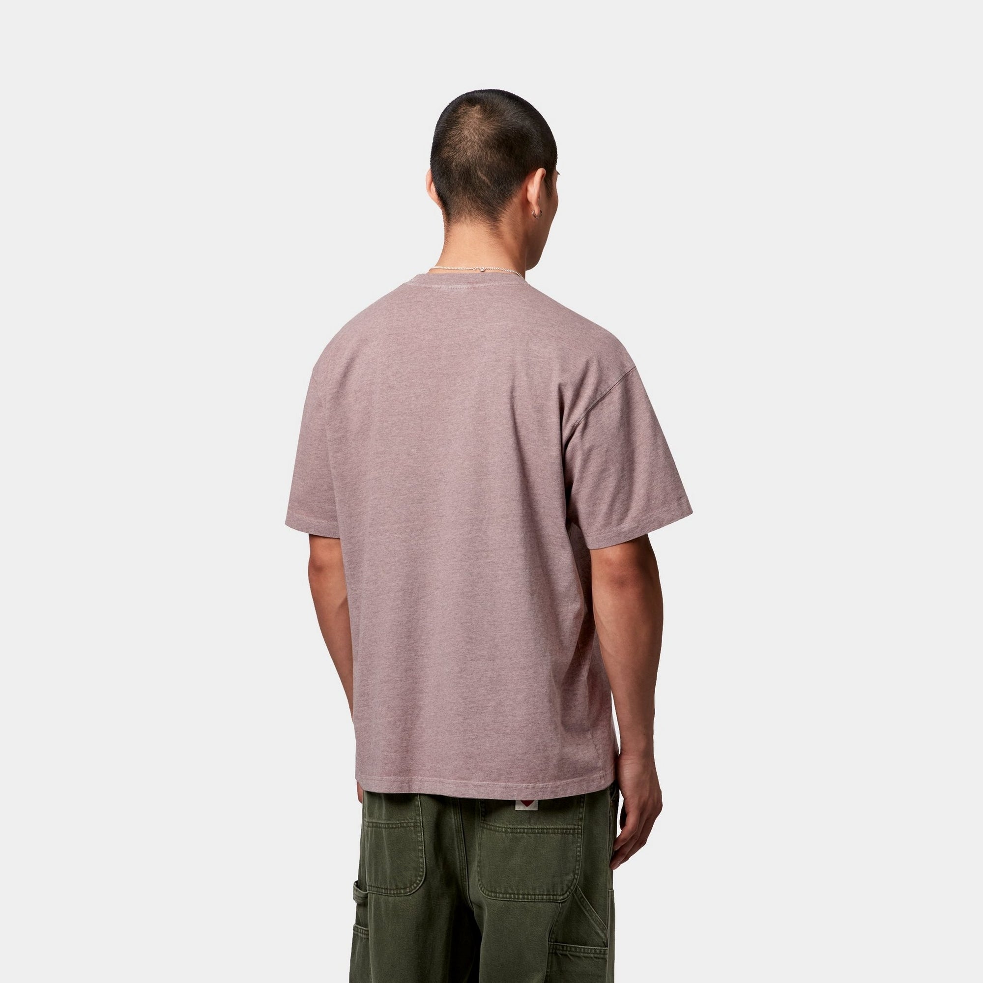 Caspian T-Shirt | Hortensia Heather | Comfortable Casual Wear for Men & Women | Perfect for Everyday Outfits, Work, and Relaxing