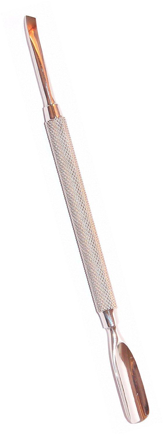 Professional Satin Edge Cuticle Pusher & Nail Cleaner Tool - Perfect for Manicure, Pedicure & At-Home Nail Care