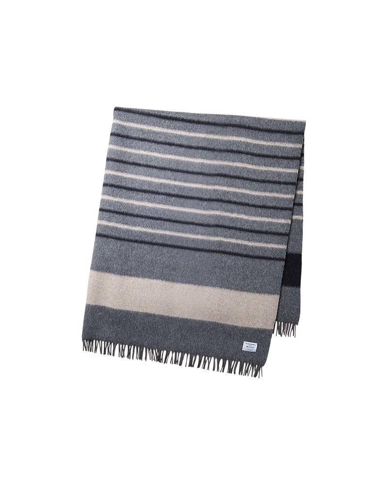 Eco-Friendly Upcycled Alpaca Wool Blanket - Soft & Warm Handmade Throw for Bed, Couch & Travel - Sustainable Home Decor Gift