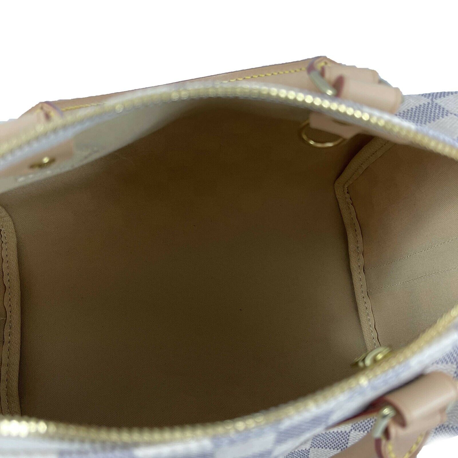 Authentic Louis Vuitton Damier Azur Speedy 25 Bandouliere Crossbody Bag with Adjustable Strap - Luxury Shoulder & Top Handle Purse for Women, Perfect for Travel, Work & Everyday Use