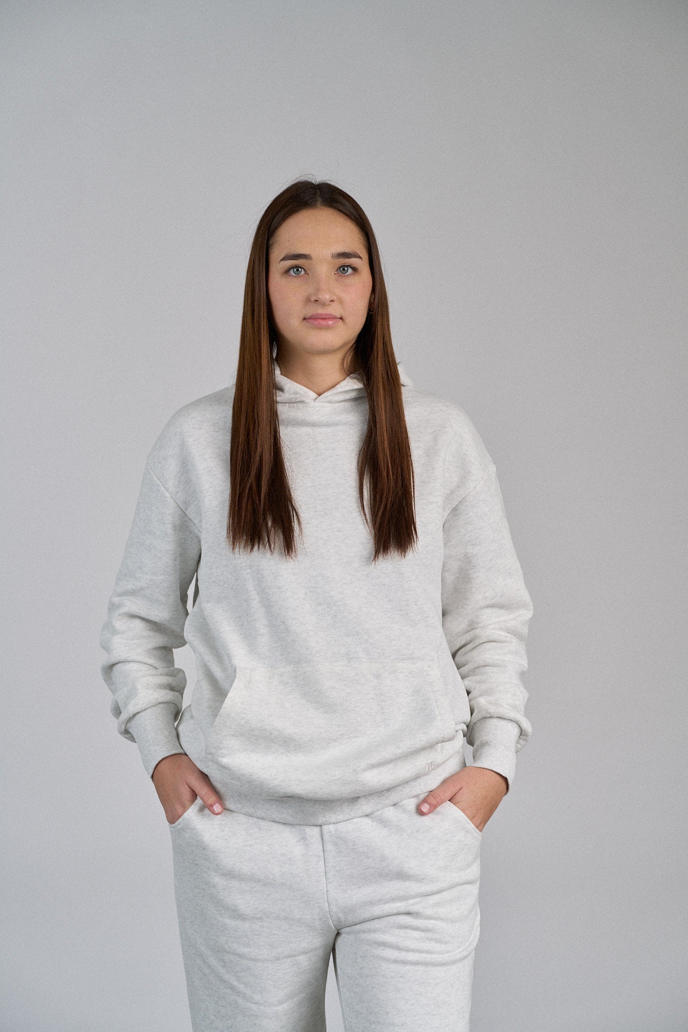 Premium Adult Elevated Hoodie - Light Heather Grey | Soft & Comfortable Pullover for Casual Wear, Outdoor Activities & Lounge
