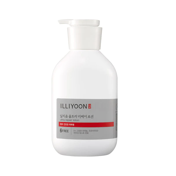 ILLIYOON Ultra Repair Lotion - Intense Hydrating Body Moisturizer for Dry & Sensitive Skin | Fragrance-Free & Dermatologist Tested | Perfect for Daily Use & Post-Shower Hydration