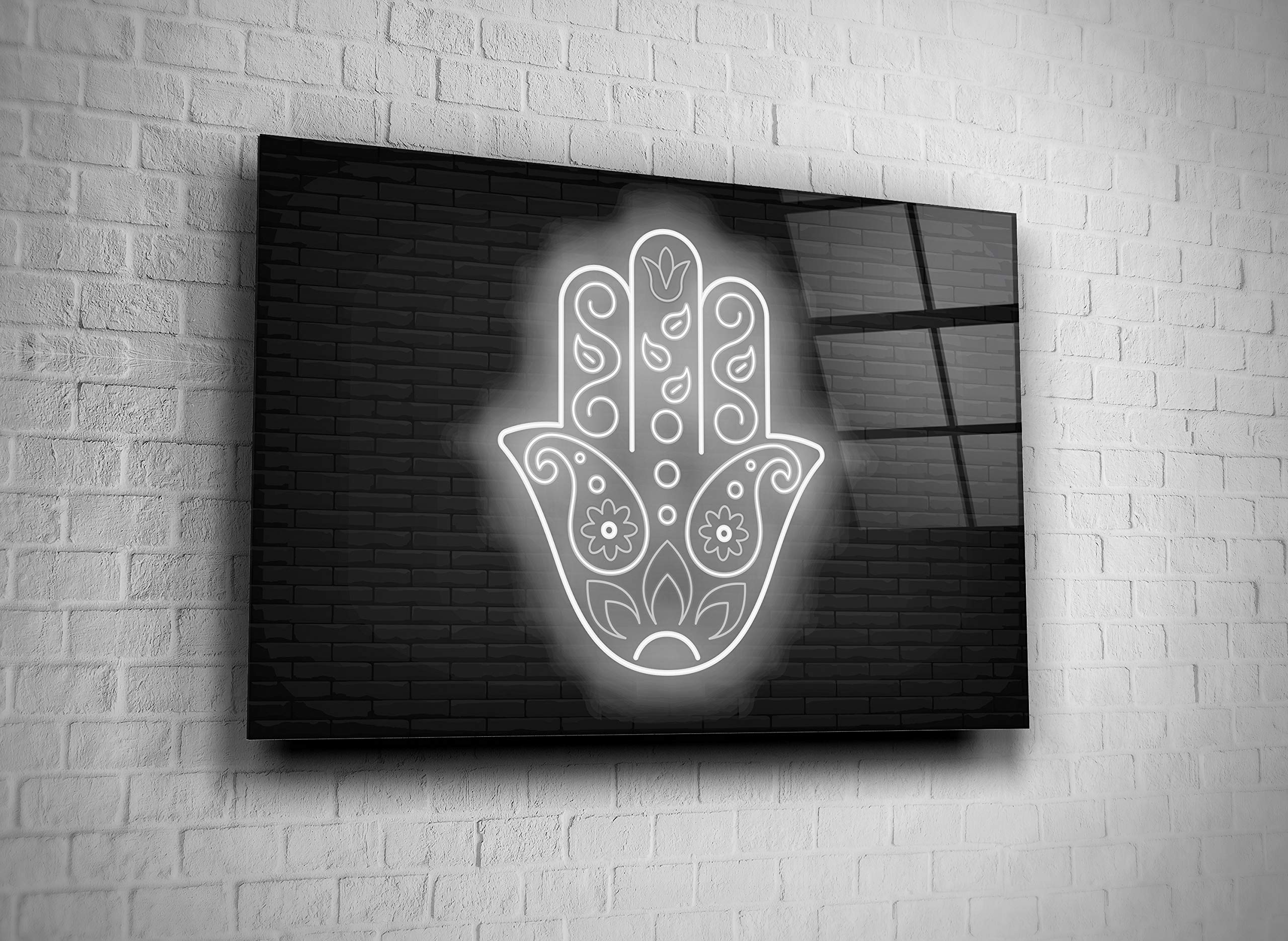Buddha Religious Traditions Decor Print - Tempered Glass Wall Art for Home & Office - Perfect Gift for Meditation Spaces & Spiritual Decor