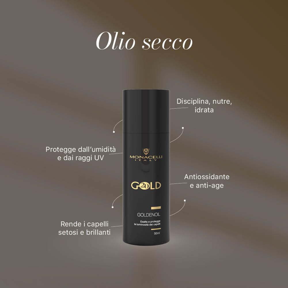 Premium Golden Oil - 50ml | 100% Pure & Natural for Skin, Hair & Massage | Hydrating & Nourishing Treatment for Face, Body & Scalp | Perfect for Aromatherapy, DIY Beauty & Relaxation
