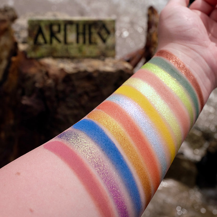 Paleo, Archeo, Oceano Eyeshadow Palette Bundle - Natural Earth Tone Makeup for Everyday Wear & Special Occasions
