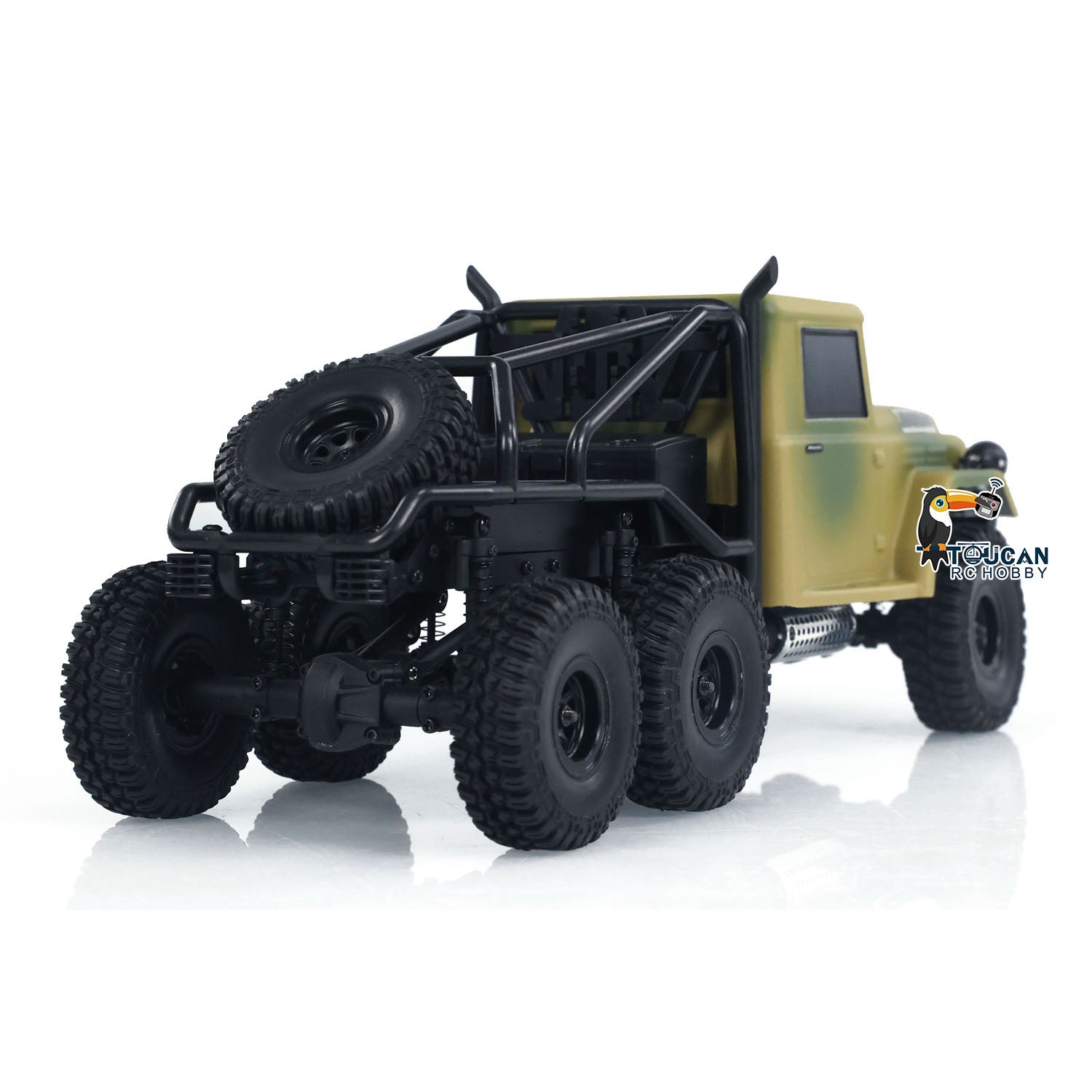 1/18 Scale RC Rock Crawler Car - Hobby Plus 6x6 Remote Control Off-Road Vehicle with Electric Motor, Radio Control & LED Lights | US Stock | Perfect for Off-Road Adventures, Backyard Crawling & RC Hobby Enthusiasts