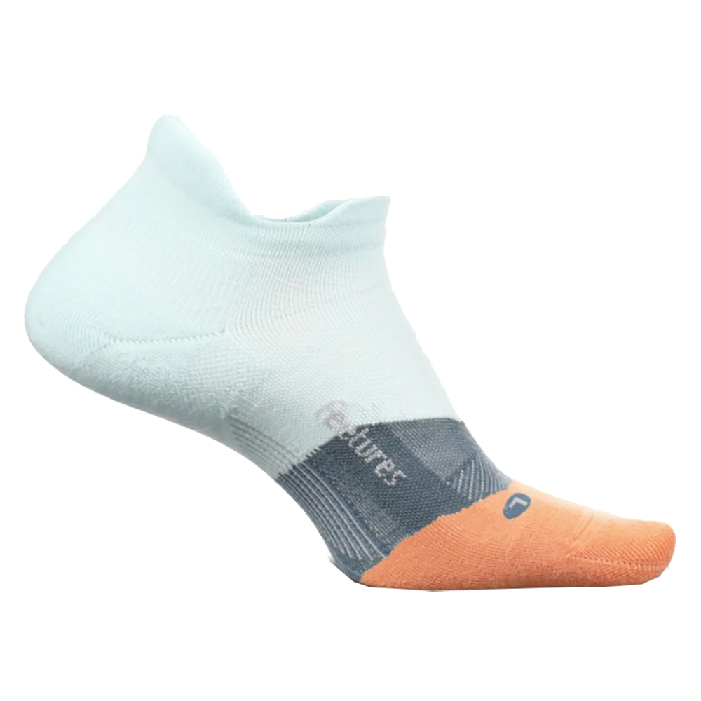 Feetures Elite Light Cushion No Show Tab Unisex Socks - Breathable Running & Athletic Socks for Men & Women - Perfect for Gym, Yoga & Everyday Wear