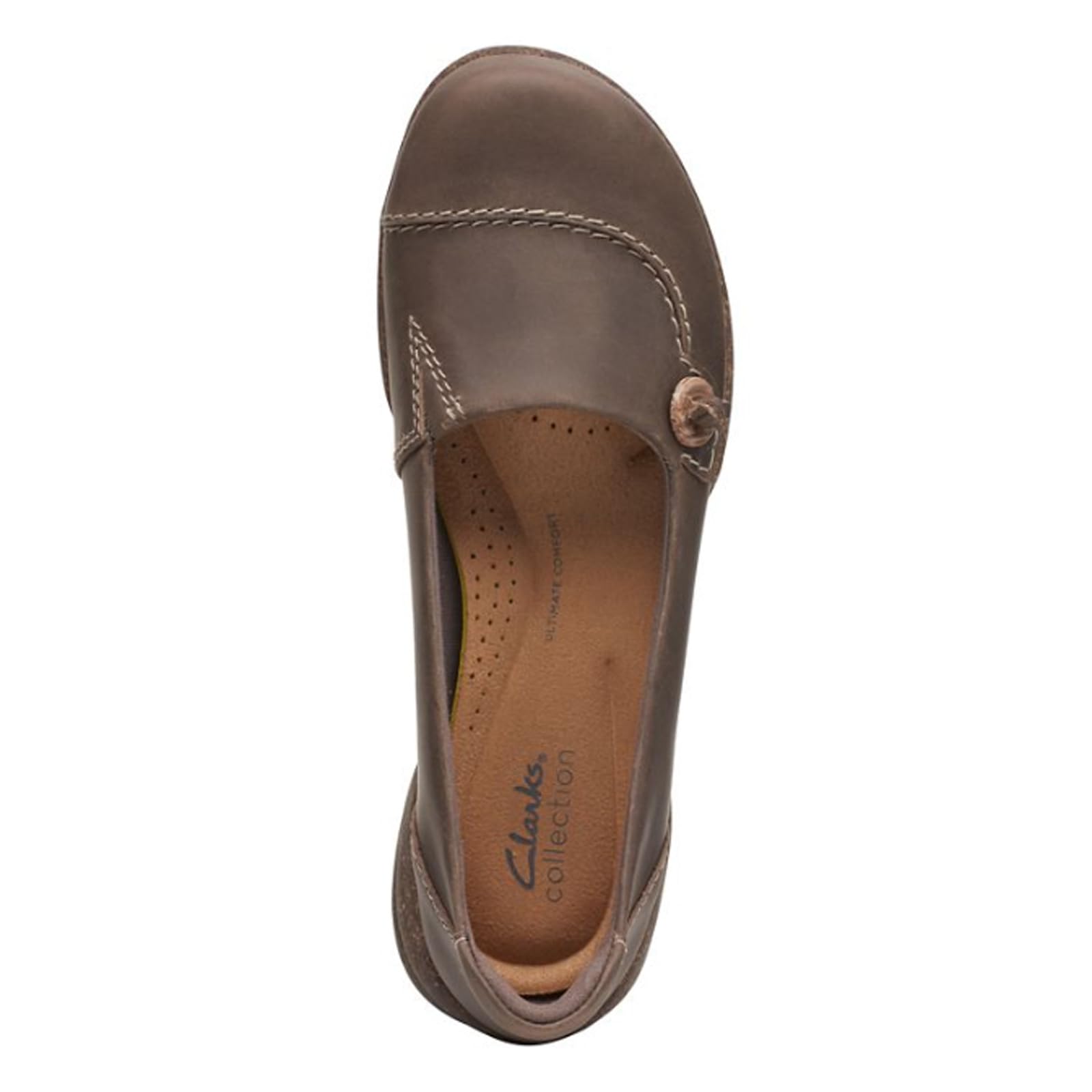 Clarks Women's Roseville Sky Loafer - Comfortable Slip-On Shoes for Work, Travel & Casual Wear | Breathable & Lightweight Walking Shoes for Women