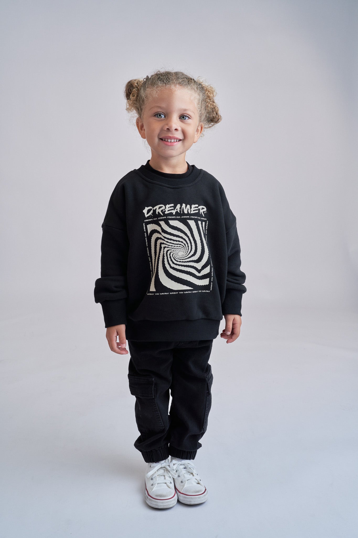 Goal Achiever Crewneck Sweatshirt - Black | Comfortable & Stylish Pullover for Men & Women | Perfect for Workouts, Casual Wear & Outdoor Activities