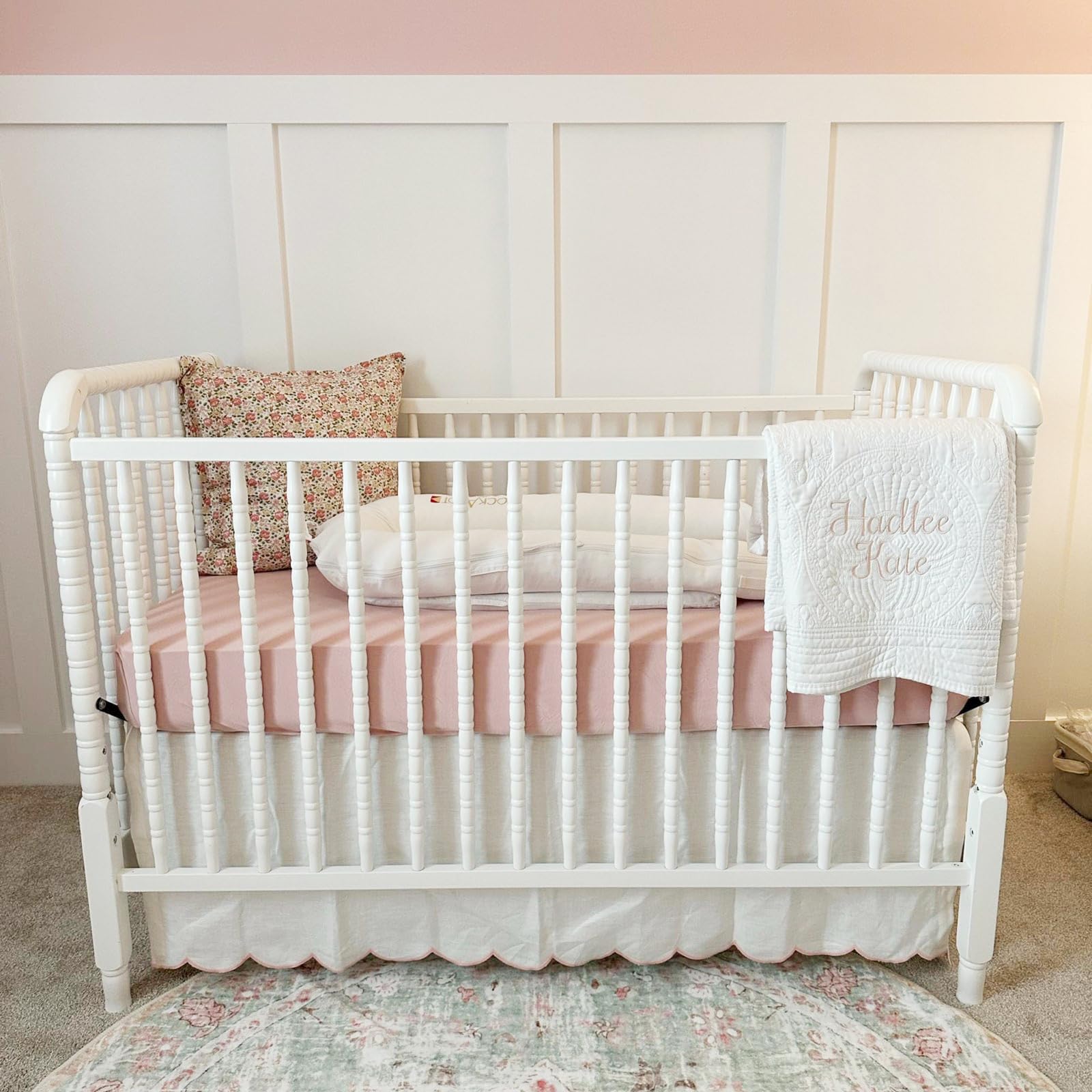 Personalized Baby Quilt Blankets - Custom Monogrammed & Embroidered Crib Blankets for Boys & Girls - Soft Nursery Blanket Gift for Newborns, Toddlers - Perfect for Baby Showers, Christenings & Nursery Decor