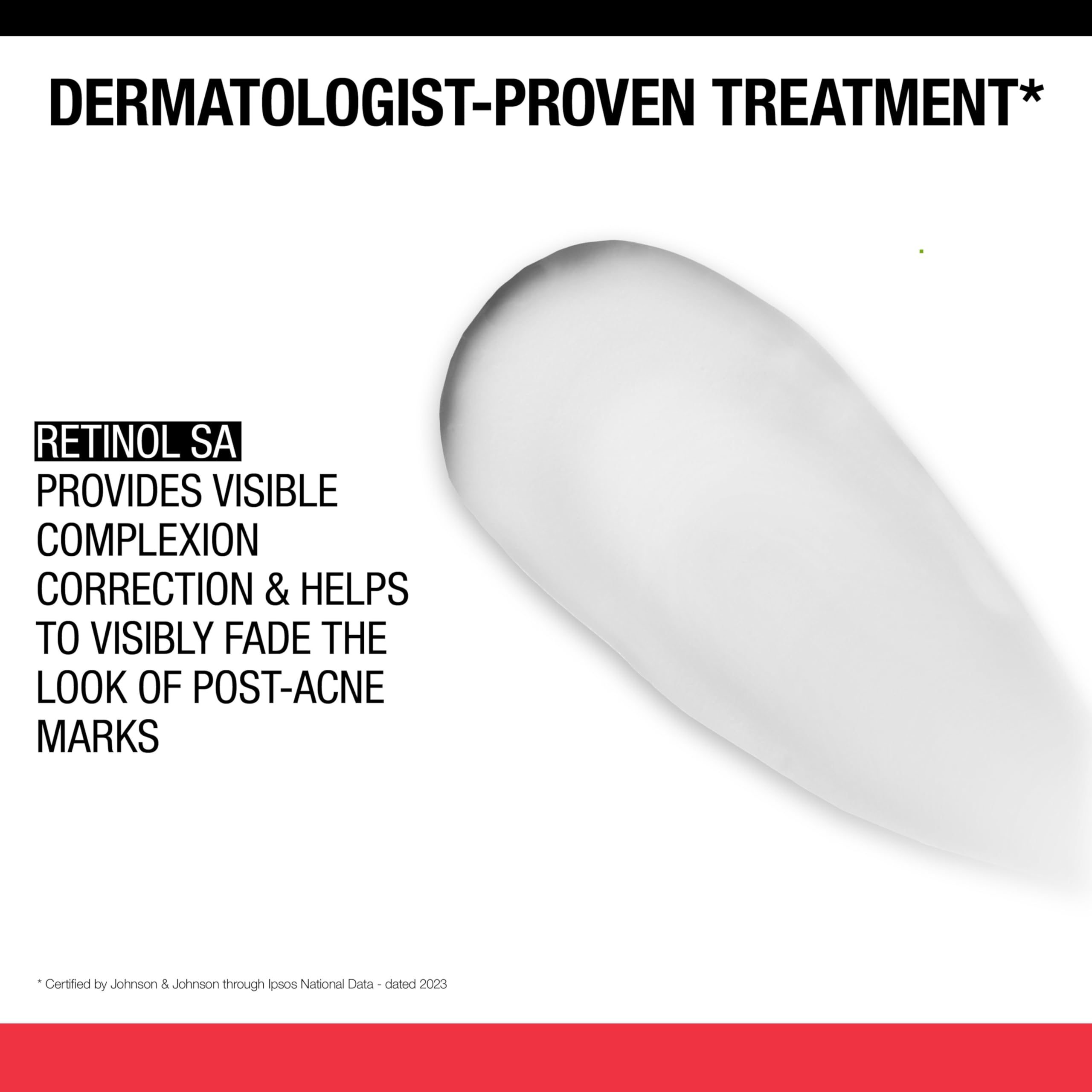 Neutrogena Retinol SA PM Treatment for Stubborn Acne Marks & Uneven Skin Tone | Exfoliating Facial Serum to Reduce Post-Acne Scars | Non-Comedogenic, Fragrance-Free, 1.0 Fl Oz | Nighttime Skincare Routine for Clear, Smooth Skin