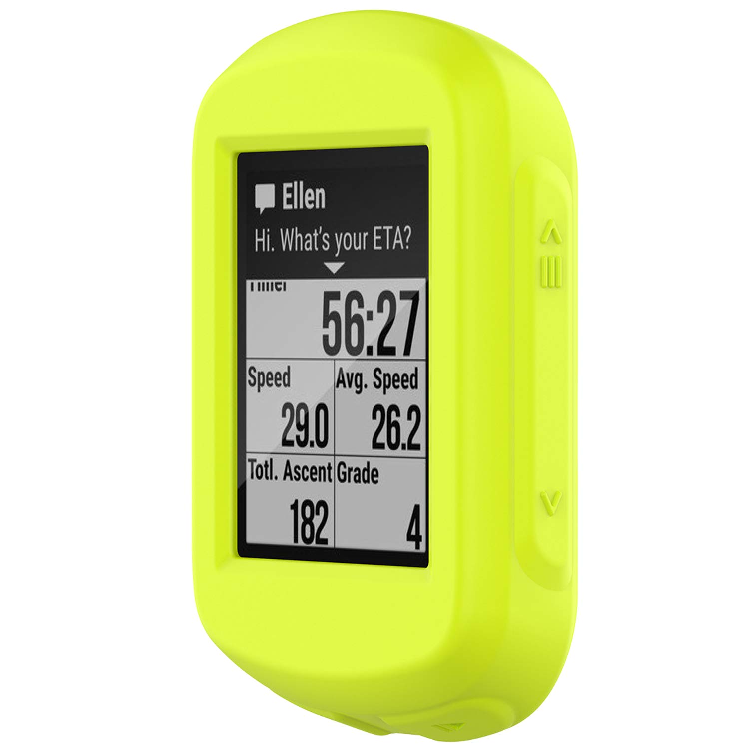 Garmin Edge 130 Plus GPS Bike Computer Case - Soft Silicone Protective Cover with Shockproof Bumper for Cycling, Hiking & Outdoor Sports (Blue Green)