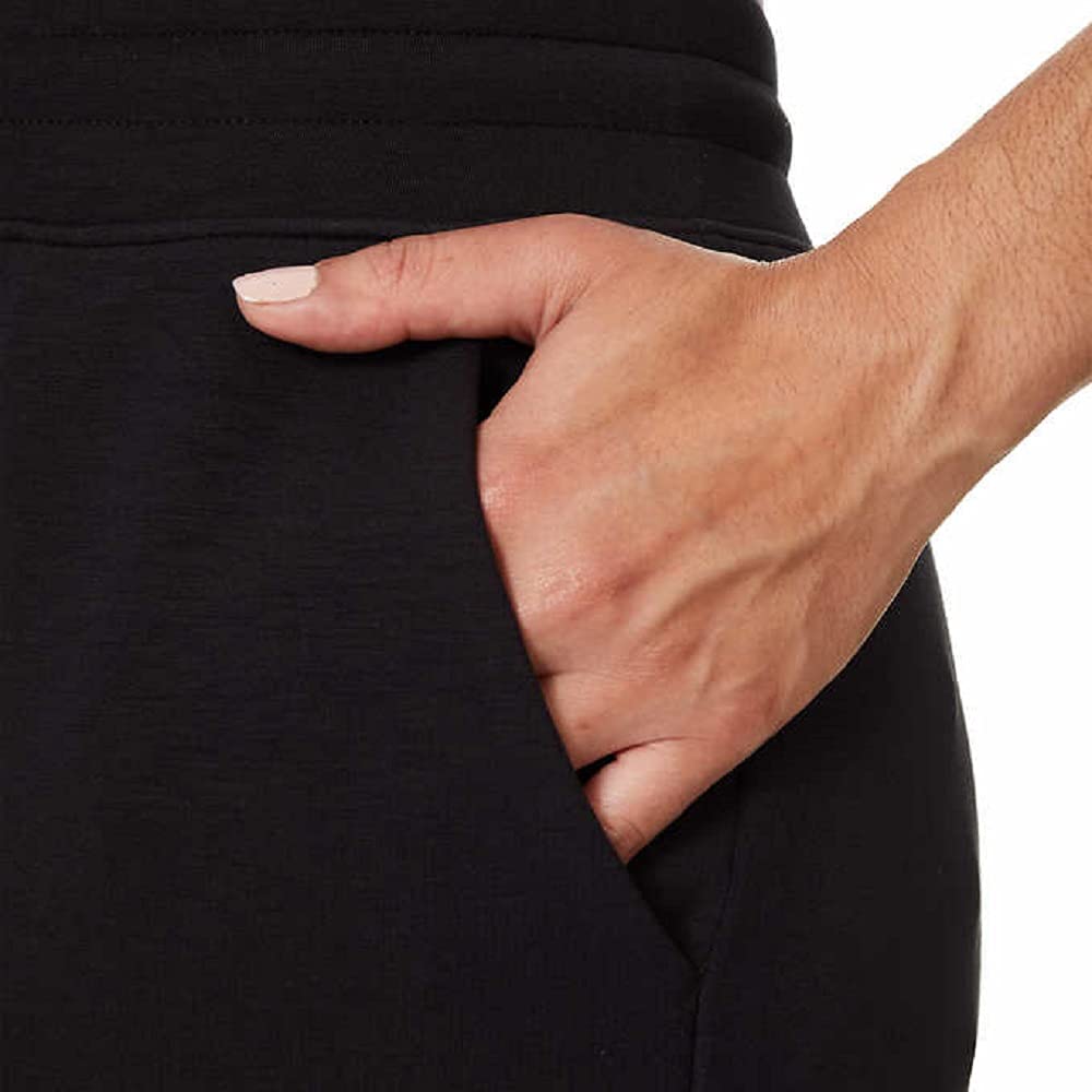 32° Women's Cool Capri Leggings (Black, L) - Yoga & Lounge Wear