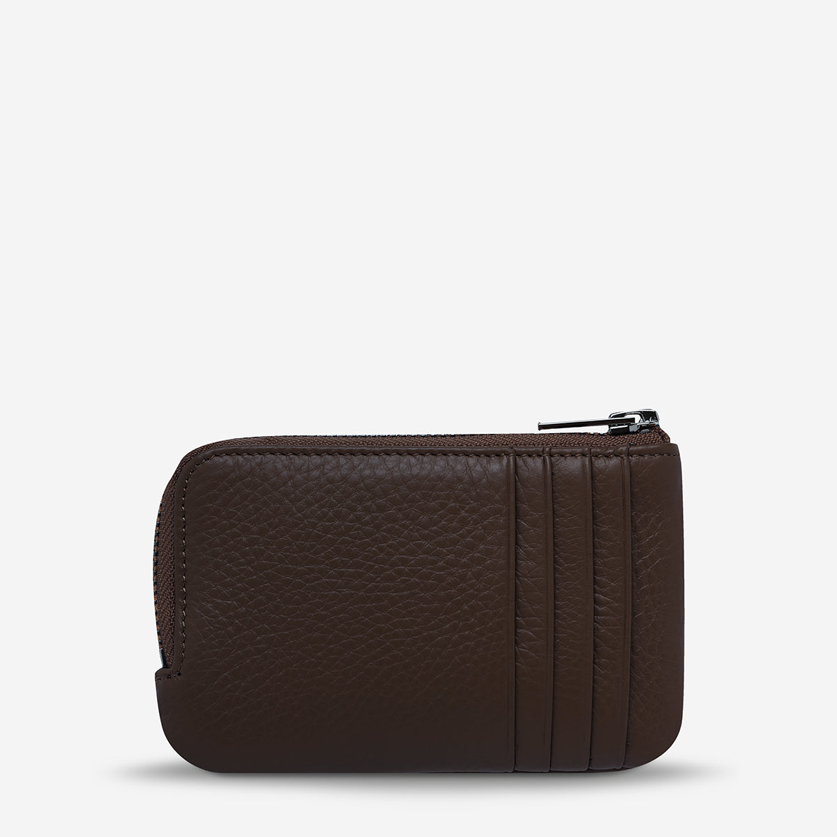 Left Behind Wallet in Cocoa - Slim RFID Blocking Minimalist Wallet for Men & Women | Perfect for Travel, Everyday Use & Gift Giving