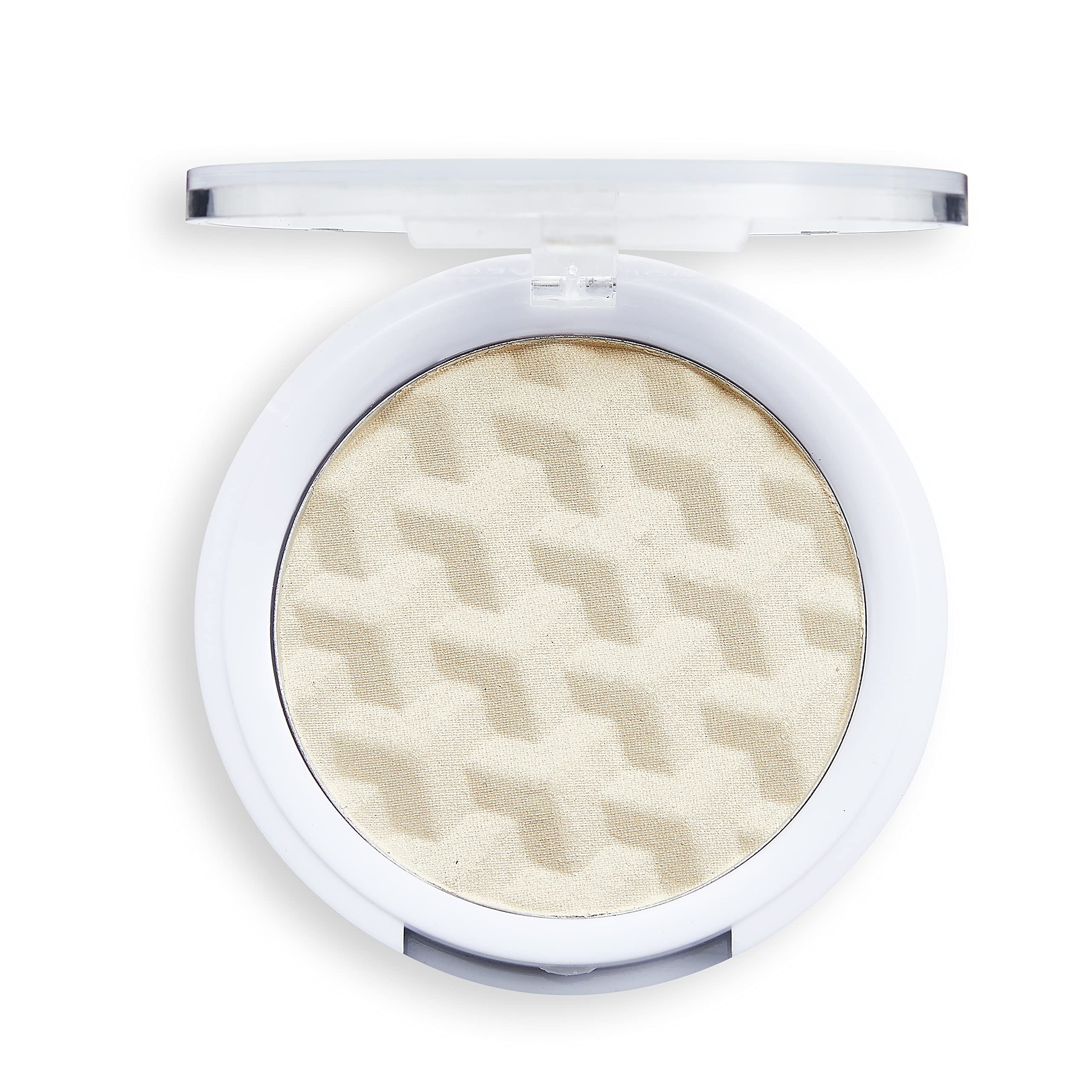 Makeup Revolution Super Highlight Shine - Gold Highlighter for Face & Body | Perfect for Contouring, Glowing Skin & Special Occasions