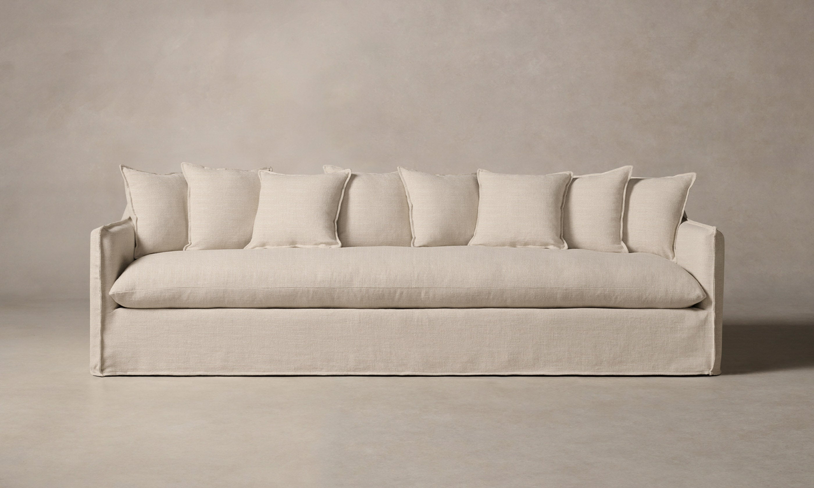 Dune Sofa - Premium Performance Woven Chenille Upholstery for Living Room, Lounge & Desert-Themed Decor