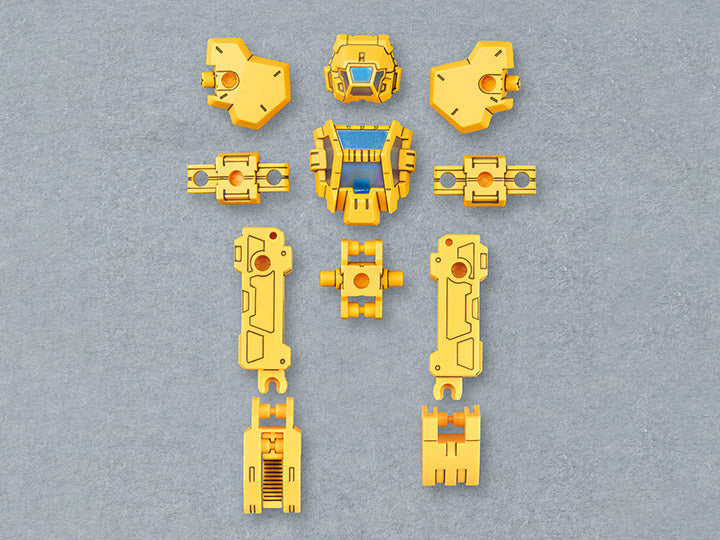 Bandai 30 Minutes Missions Option Armor OP 15 Special Ops Rabiot Exclusive Yellow Armor Kit - Customizable Model for Military Action Figure Collectors & Diorama Scenes