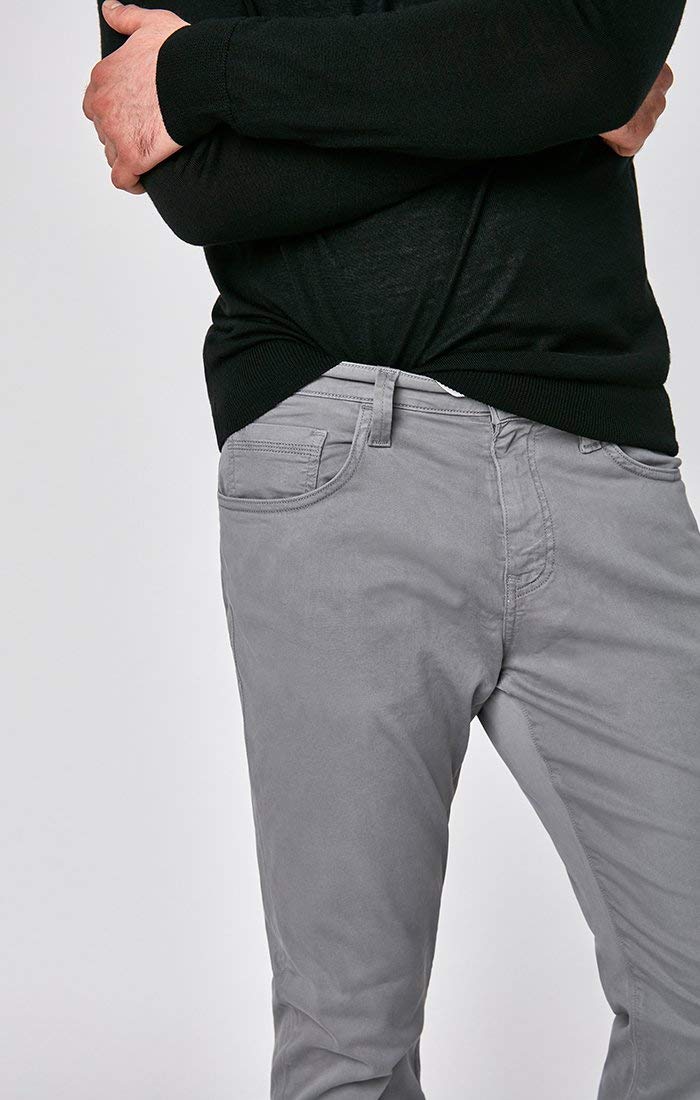 Mavi Matt Classic Men's Straight Leg Pants - Mid-Rise Relaxed Fit Work Pants for Men | Comfortable Office Wear & Casual Everyday Pants