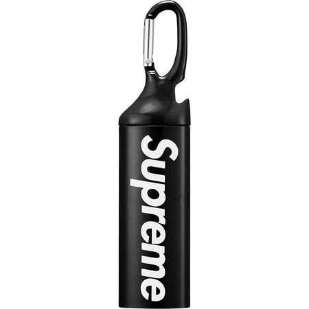 Supreme Lighter Case Carabiner - Black Keychain Clip for Outdoor Camping, Hiking & Everyday Carry (EDC) Accessories