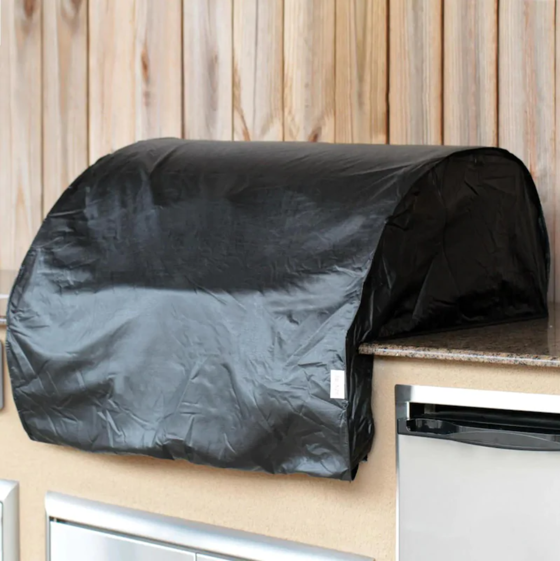 Blaze Professional LUX 34 Built-In Grill Cover - Heavy Duty Waterproof BBQ Cover for Outdoor Gas Grills - Perfect for Patio, Backyard, and Deck Protection