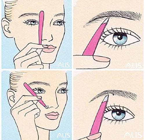 Precision Stainless Steel Square Flat Tip Tweezers for Eyebrows, Eyelash Extensions & Hair Removal - Professional Beauty Tool for Eyebrow Shaping, Splinter & Blackhead Removal - Perfect for Daily Beauty Routine, Salon Use & Travel Makeup Kit