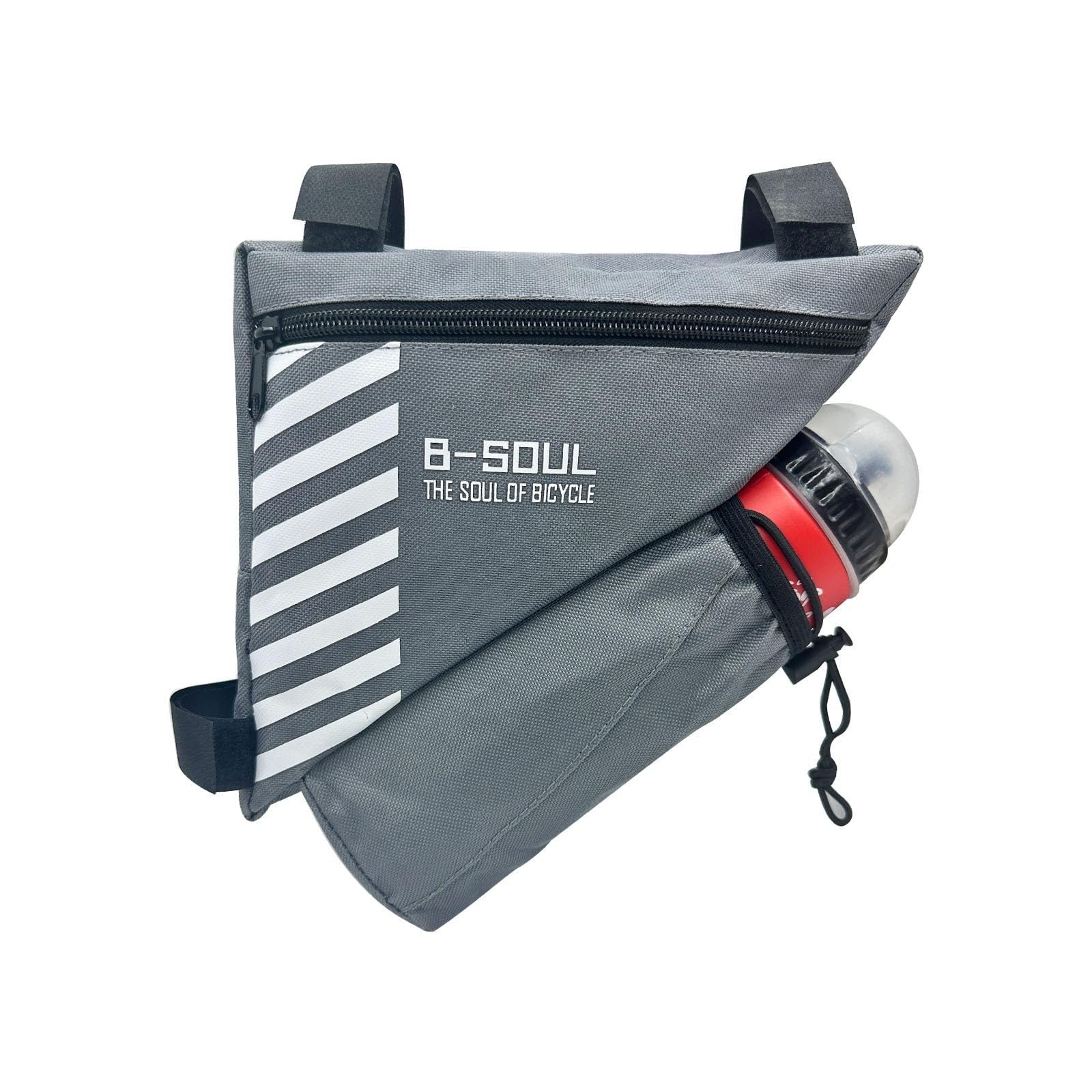 **UPANBIKE Bike Frame Bag - 1.5L Water Bottle Holder & Bicycle Saddle Bag - Durable Front Tube Bag for Cycling, Commuting & Outdoor Adventures (Water Bottle Not Included)**