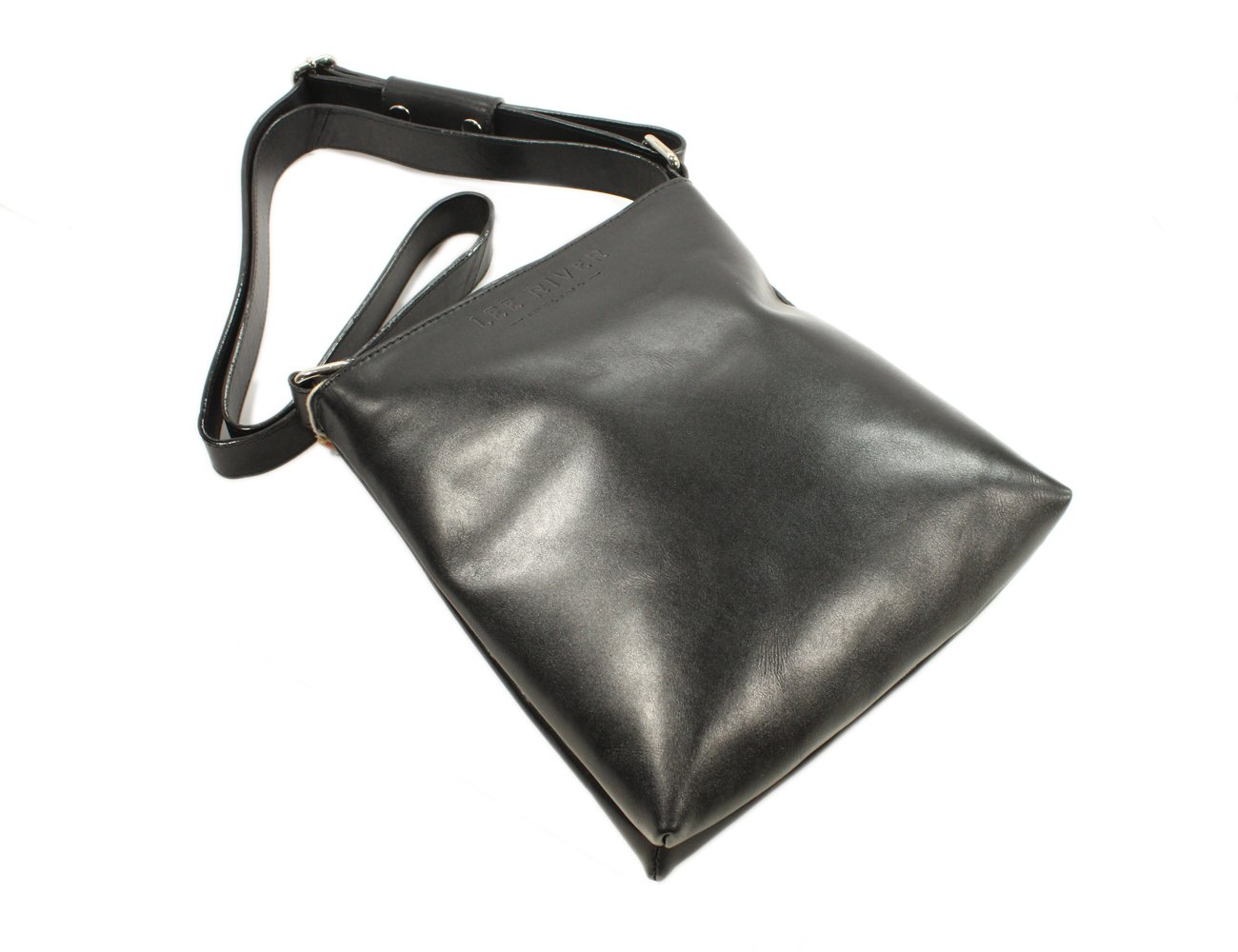 Authentic Irish Leather Crossbody Purse for Women - Biddy Murphy Handbag with Celtic Weave Embossing, Top Handle, Made in Ireland - Perfect for Daily Use, Travel & Special Occasions