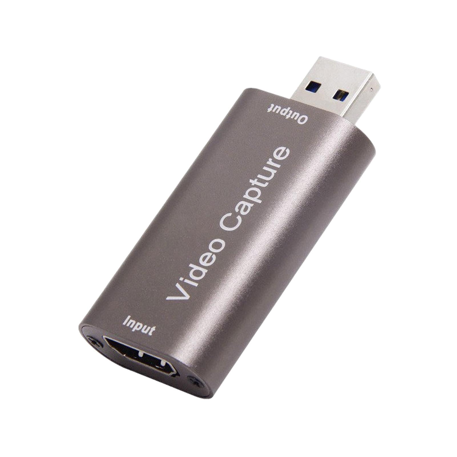SVCEQZE 4K Video Capture Card - No Signal Loss HDMI Audio Recorder for Live Streaming, Gaming, Recording & Podcasting - Compatible with PC, Mac, PS5, Xbox & Nintendo Switch