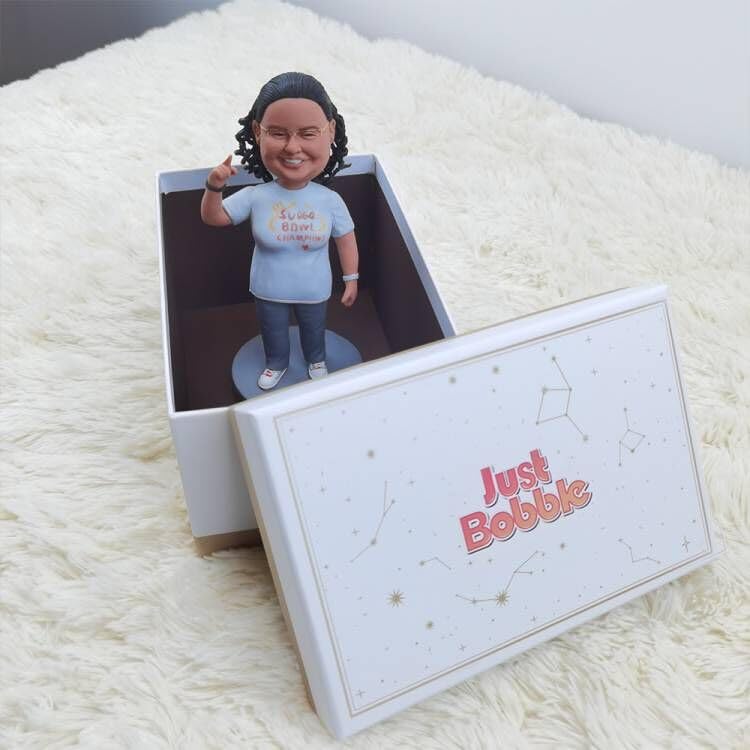 Custom Couple Bobbleheads - Groom & Bride for Wedding Gifts