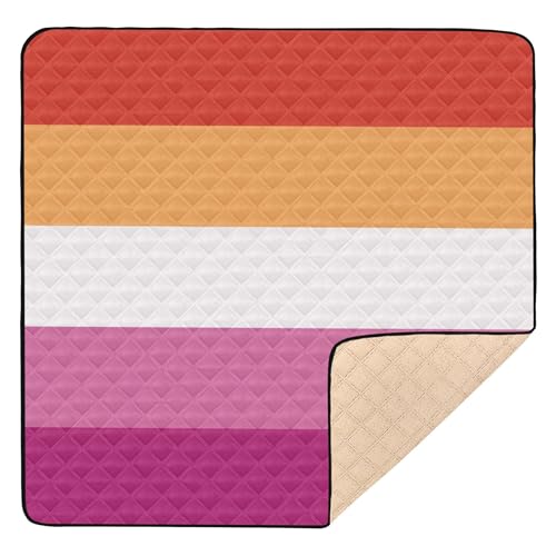 Sunset Lesbian Pride Flag