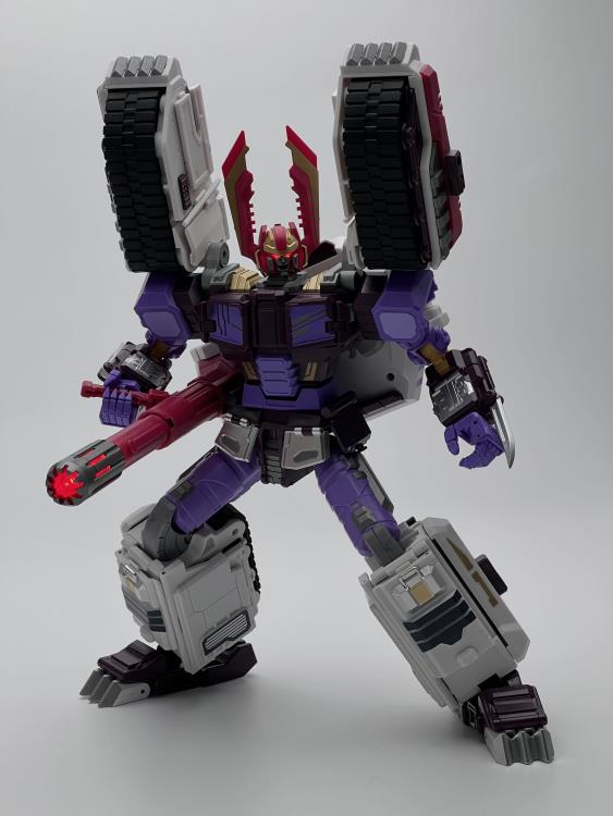 Fans Hobby Master Builder MB-17A Galva Tyranno Collectible Action Figure - Highly Articulated Dinosaur Robot Toy for Display & Play - Perfect for Collectors & Kids