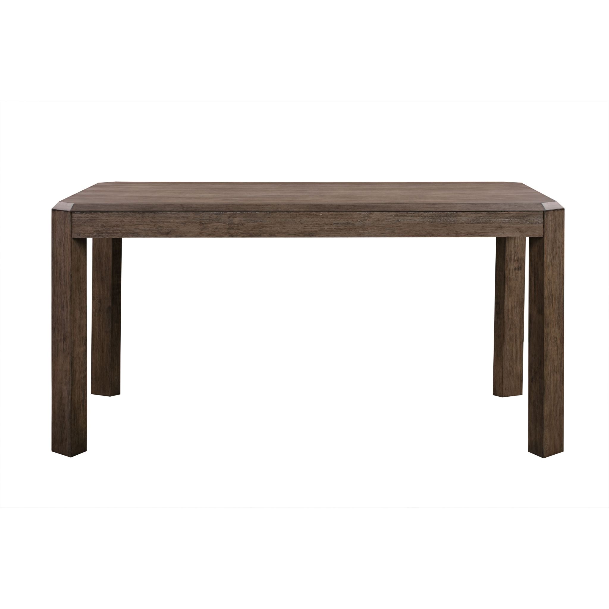 Acadia Solid Wood Dining Table - Toffee Brown Finish (GHCL60) - Perfect for Farmhouse, Rustic & Modern Dining Rooms