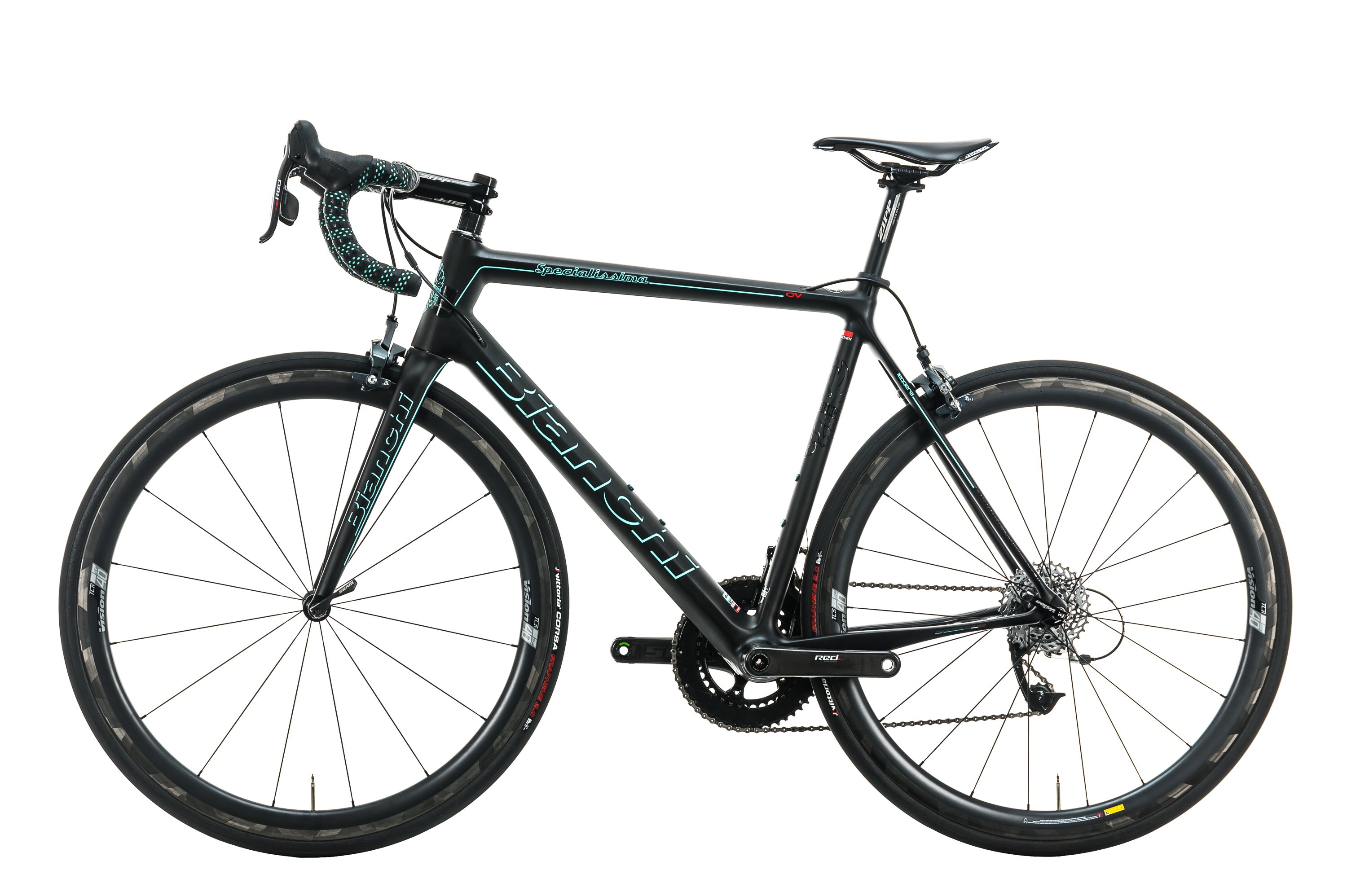Bianchi Specialissima Road Bike 2017 - 57cm Carbon Frame Lightweight Racing Bicycle for Men - Perfect for Road Racing, Endurance Training & Long-Distance Cycling