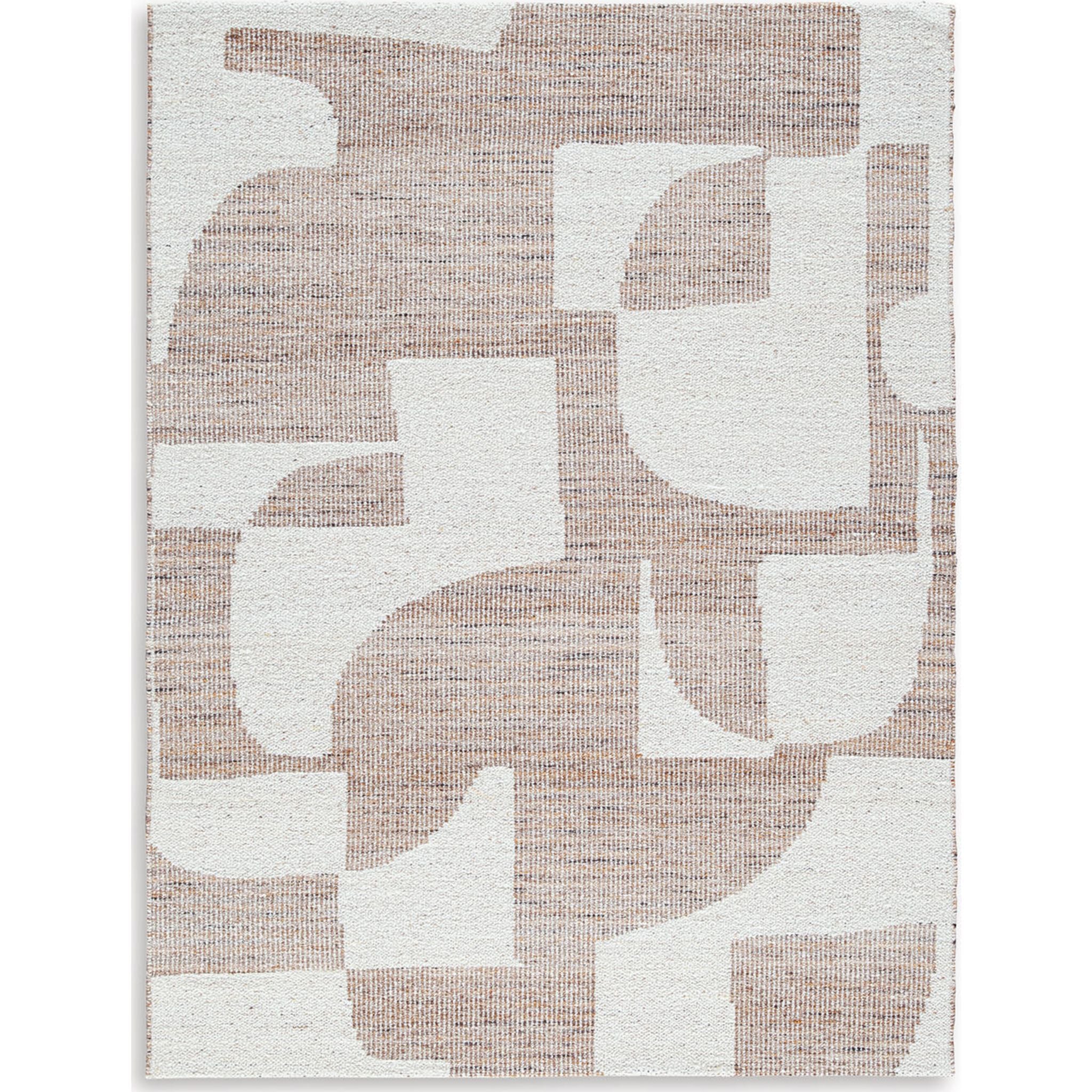 Brynnfield Soft Plush Area Rug - Non-Slip Living Room Carpet for Home Decor, Bedroom, Office - Machine Washable & Stain Resistant (5'x7', Grey)