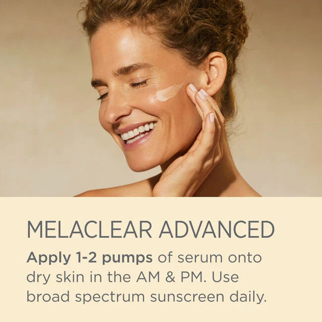 ISDINCEUTICS Melaclear Advanced Skin Brightening Serum - Dark Spot Corrector & Hyperpigmentation Treatment for Face - Perfect for Nighttime Skincare Routine