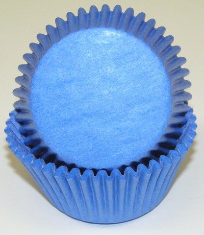 100 Light Blue Standard Size Cupcake Liners - Baking Cups for Muffins, Cupcakes & Party Desserts - Perfect for Baby Showers, Birthday Parties & Baking at Home