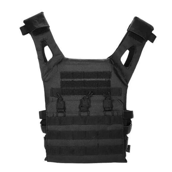 Tactical Jumpable Plate Carrier JPC - Lightweight Body Armor Vest for Military & Airsoft - Perfect for Combat Training, Outdoor Adventures & Tactical Missions
