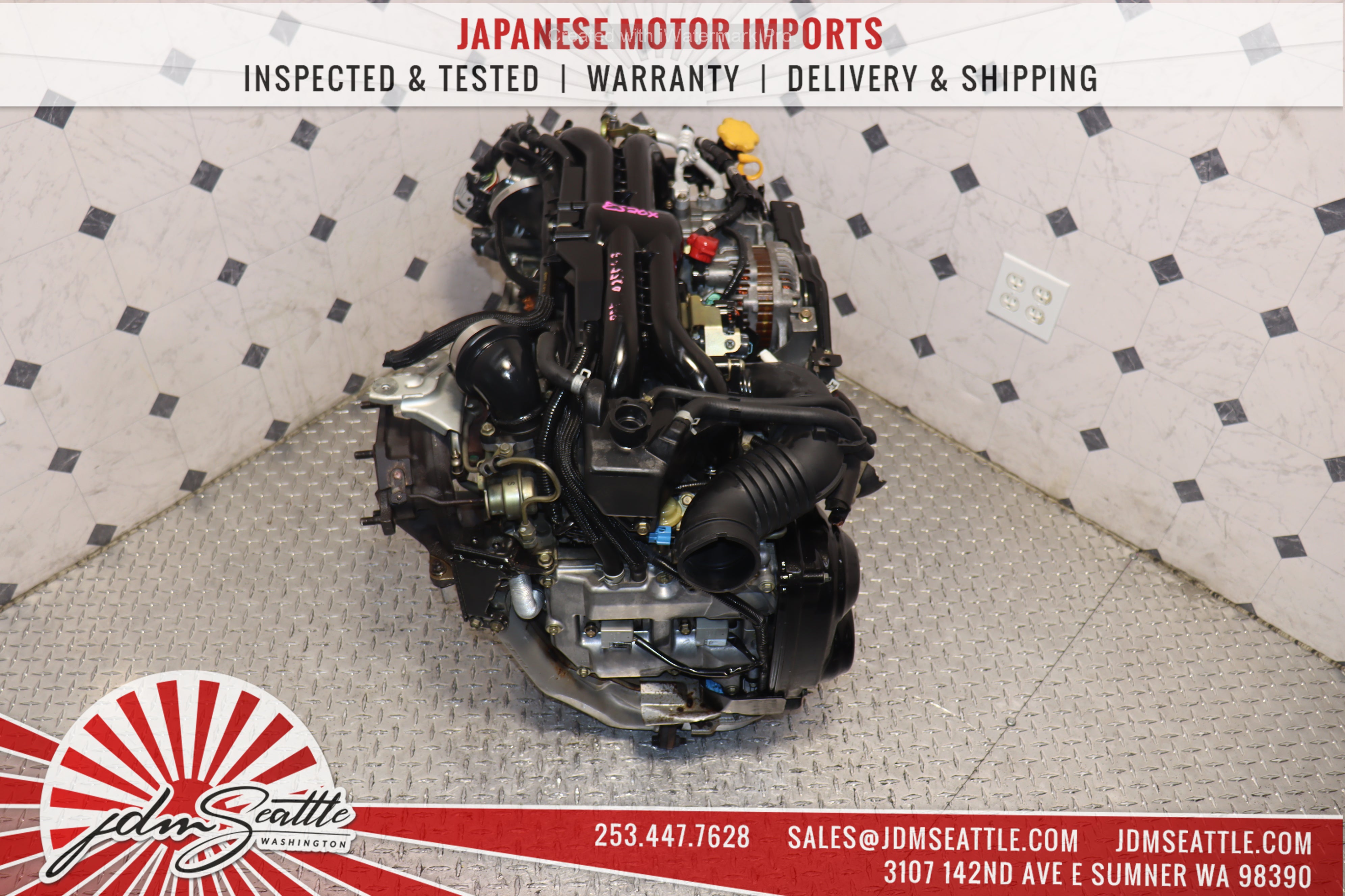 JDM EJ20X 04-06 Subaru Legacy / Forester XT / Baja 2.0L Turbo Engine Upgrade to 2.5L Replacement - Performance Boost for Off-Road & Street Racing