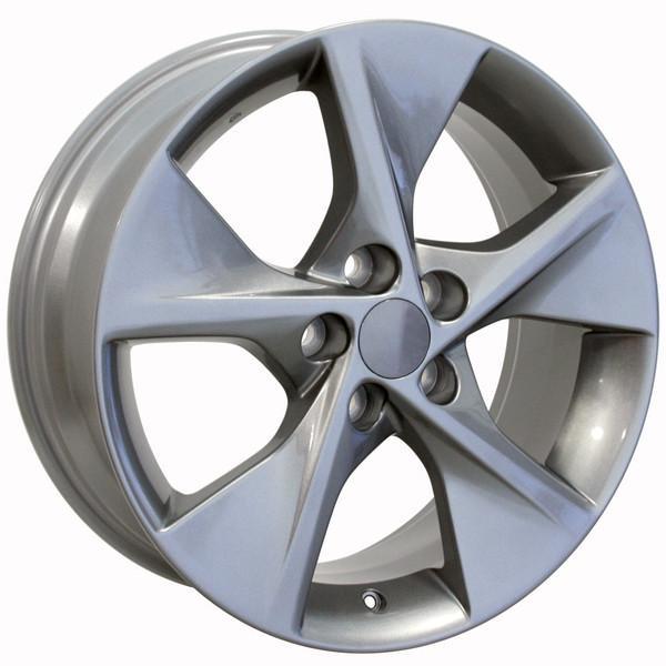 18 Inch Gunmetal Alloy Wheel Replacement for Toyota Matrix 2009-2013 - OEM Style Replica Rim 9490635 | Perfect for Car Upgrades, Winter Tires & Off-Road Adventures